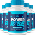 Power Rise Pills - 5 Pack (300 Cápsulas) | Suplemento Natural Multivitamínico