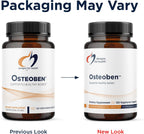 Designs for Health Osteoben - Bone Support Formula with Soy-Free Genistein Complex - Bone Vitamin Supplement with Vitamin D, K, Zinc, Calcium, and Magnesium (120 Capsules)
