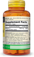 MASON NATURAL Vitamina C 500 mg - 100 Comprimidos