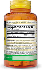 MASON NATURAL Vitamina C 500 mg – 100 Comprimidos