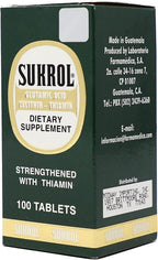 Sukrol 100 Comprimidos - Suplemento para la Función Cerebral