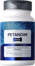 Petandim Vitaminas para Perros – 30 Comprimidos Masticables con Antioxidantes, Omega-3 y Colágeno