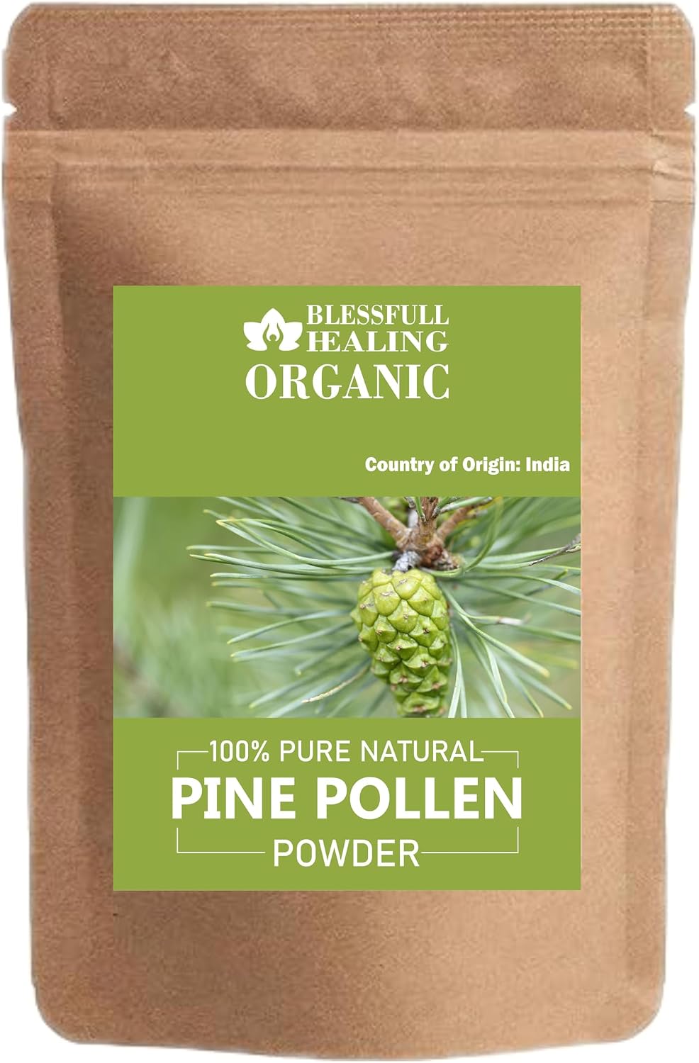Polen de Pino Orgánico 100% Puro Natural - 200 Gramos
