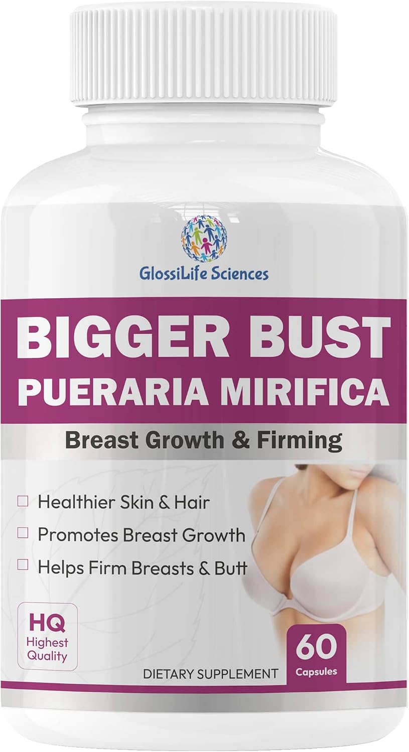 GlossiLife Sciences Pueraria Mirifica 500mg - 120 Cápsulas