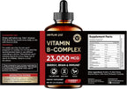 Venture Pal Complejo B en Gotas Líquidas con Metilcobalamina, Folato, Vitaminas B1-B7, Vitamina C, Colina e Inositol