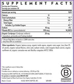New Chapter® Gominolas Orgánicas de Vitamina B12+ – 47% Menos Azúcar, USDA Orgánico, Vegano, Sabor Frambuesa, 60 unidades