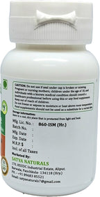 Satya Naturals Kutki Forte Cápsulas 500 mg - 60 Cápsulas Vegetales - Extracto de Kutki (Picrorhiza Kurroa) 10:1