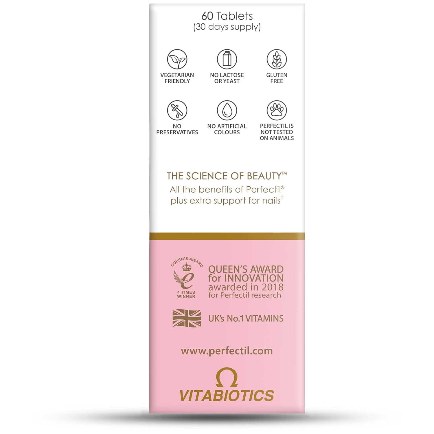 Perfectil Plus Nails Extra Support - 60 comprimidos