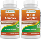 Best Naturals Complejo B 100 120 Comprimidos (Pack de 2)