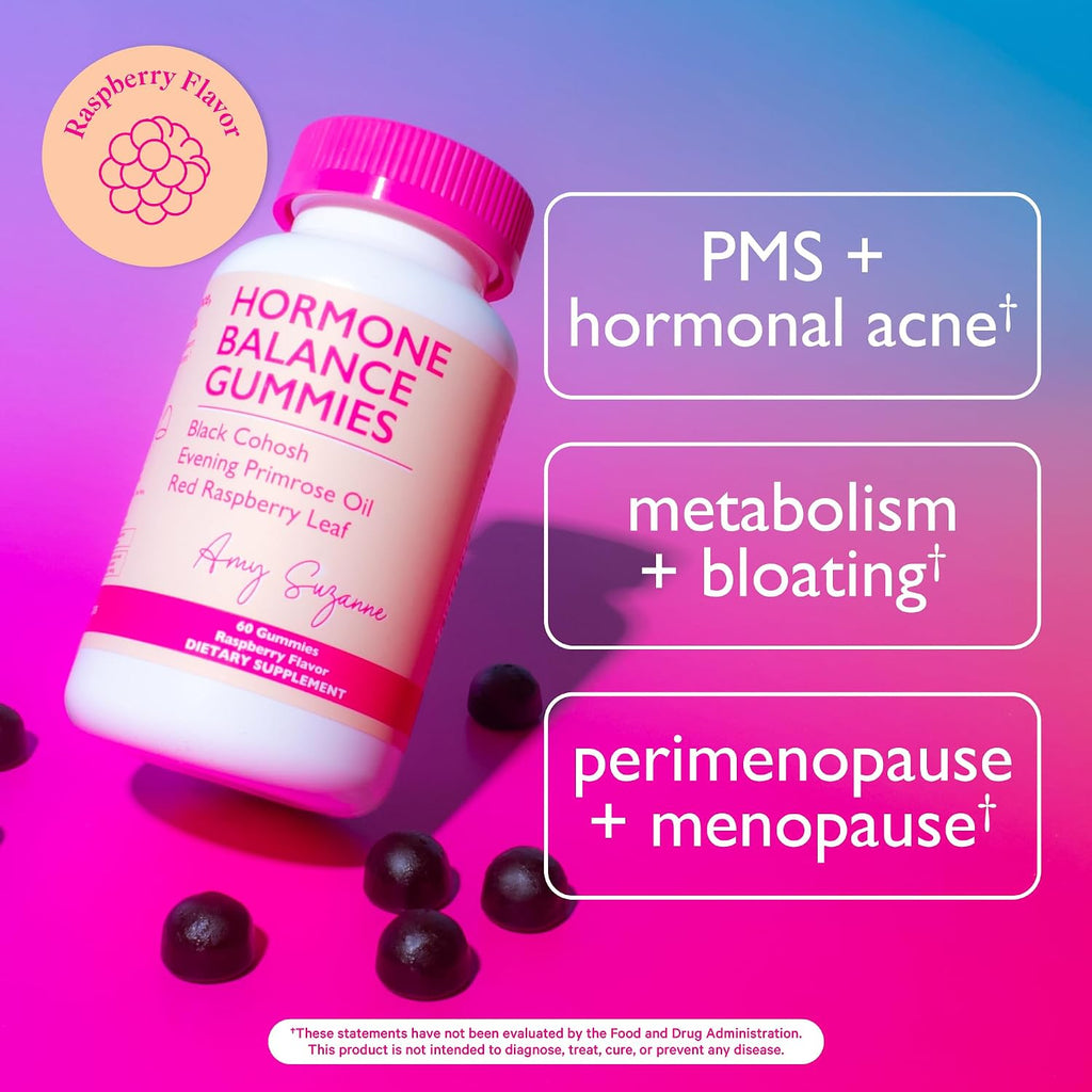 Amy Suzanne Gominolas de Equilibrio Hormonal para Mujeres - 60 gominolas