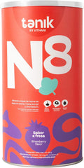 Vithani N8 Multivitamínico en Polvo con Maca, Borojó, Chontaduro, Zinc y Omega 3 - Sabor Fresa