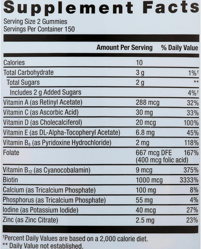 Gominolas Multivitamínicas para Mujer - 300 Gominolas Vegetarianas – Image 4