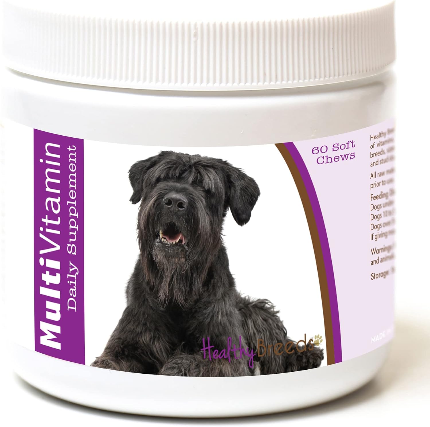 Healthy Breeds Masticables Blandos Multivitamínicos para Perros - 60 Unidades