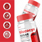 Glucocyn Support Cápsulas - Fórmula de Salud de Glucógeno, Máxima Potencia 800 mg con Vitaminas y Minerales Naturales (60 Cápsulas)