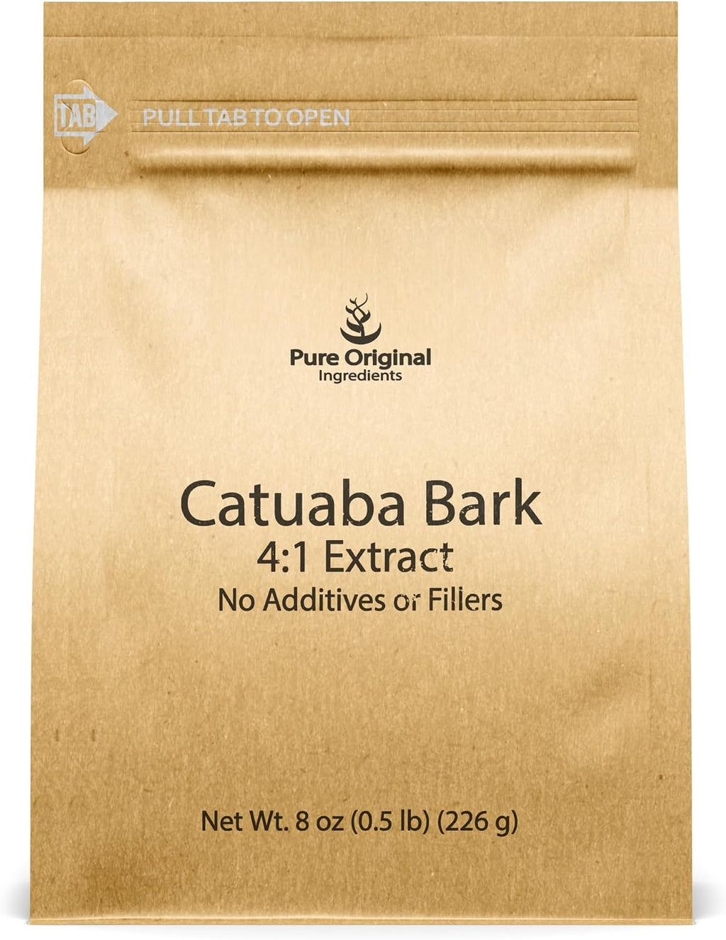 Pure Original Ingredients Catuaba Bark Extract 4:1 (227 g)