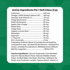 Progility Allergy & Immune Suplemento para Perros – Apoyo Avanzado para el Sistema Inmunológico y Alergias Estacionales con Probióticos, Masticables Blandos (90 unidades)