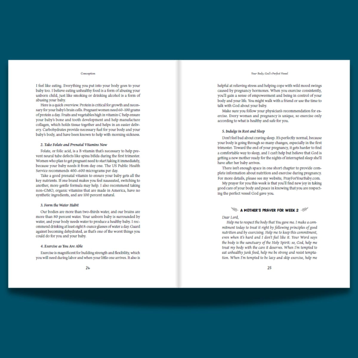 Orar durante el embarazo: Un devocional – Espacio para escribir: convierte el libro en un diario personal. – Image 4