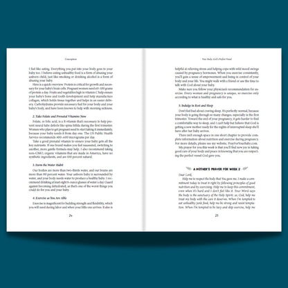 Orar durante el embarazo: Un devocional – Espacio para escribir: convierte el libro en un diario personal. – Image 4