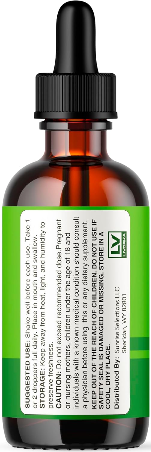 GlucoVitalis Drops (Pack de 5) - Suplemento Líquido Multivitamínico