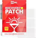 CHEAL Party Recovery Patches - 12 Parches - Recuperación Post-Fiesta - Complejo B - 100% Natural - Transparente e Impermeable