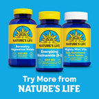 Nature's Life Niacinamide 500 mg – Vitamina B3 Sin Enrojecimiento – 100 Comprimidos
