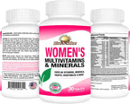 Rise-N-Shine Multivitamínico para Mujeres con Zinc, Selenio, Calcio y Magnesio - 30 Comprimidos