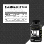 NutraBio ZMA - Suplemento de Zinc, Magnesio y Vitamina B6 (90 Cápsulas)