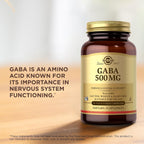 Solgar GABA 500 mg, 50 Cápsulas Vegetales