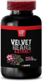 VIP VITAMINS Extracto de Mucuna Pruriens (Velvet Bean) - 120 Cápsulas