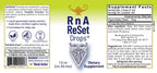 RnA ReSet - Restablecimiento total del cuerpo, Protocolo de suplemento dietético, Magnesio, Electrolitos, Vitamina B, Proteína en polvo de vainilla, Bienestar y longevidad