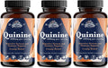 FLORIDA HERBS Leg Cramp Support – Cápsulas de Quinina Orgánica de Corteza de Cinchona – 1000 mg – 330 Cápsulas (3 Frascos)