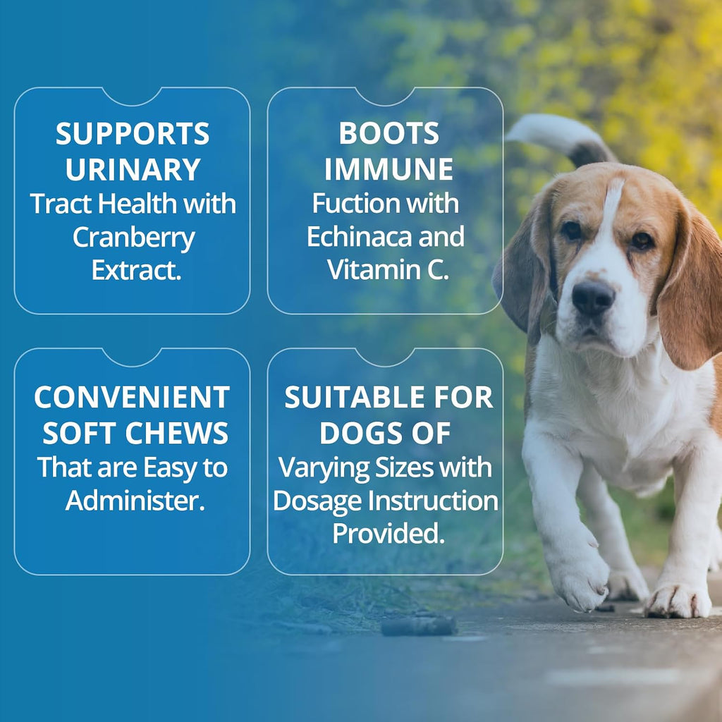Replenish Urinary Tract Chews - Masticables para la salud urinaria de perros (60 unidades)