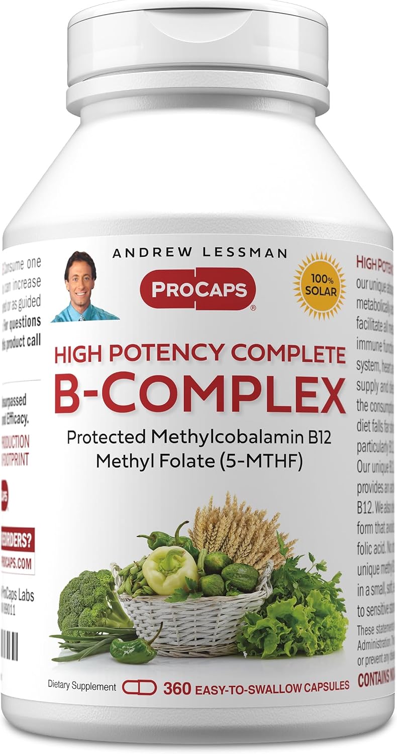ANDREW LESSMAN High Potency B Complex 360 Capsules