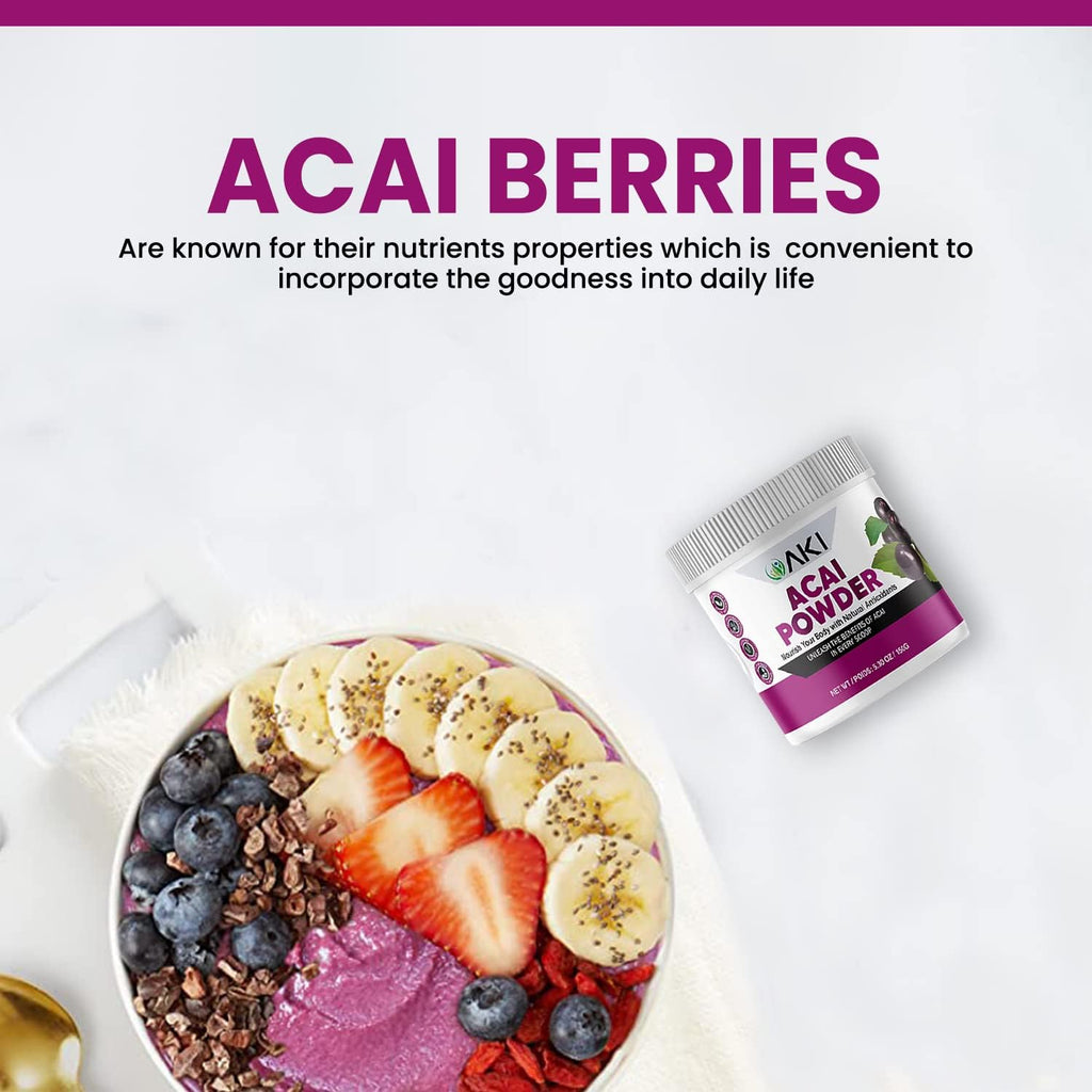 AKI Acai Powder - Polvo de Acai (150g)