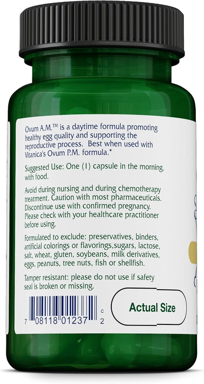 Vitanica Ovum A.M., Vegan, 30 Capsules – Image 3