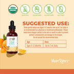 MaryRuth's Gotas Líquidas de Vitamina C Orgánica para Bebés (6-12 Meses)