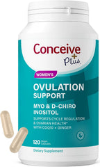 Conceive Plus Ovulation Support - Complejo de Inositol y CoQ10 para Fertilidad Femenina