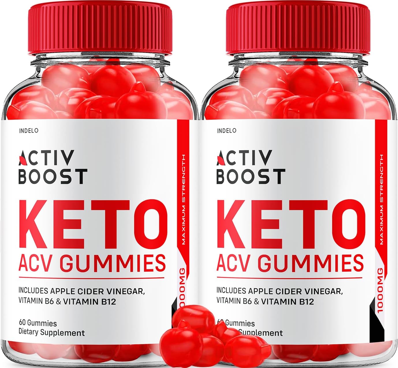 Activ Boost Keto ACV Gummies - Pack de 120 Gominolas