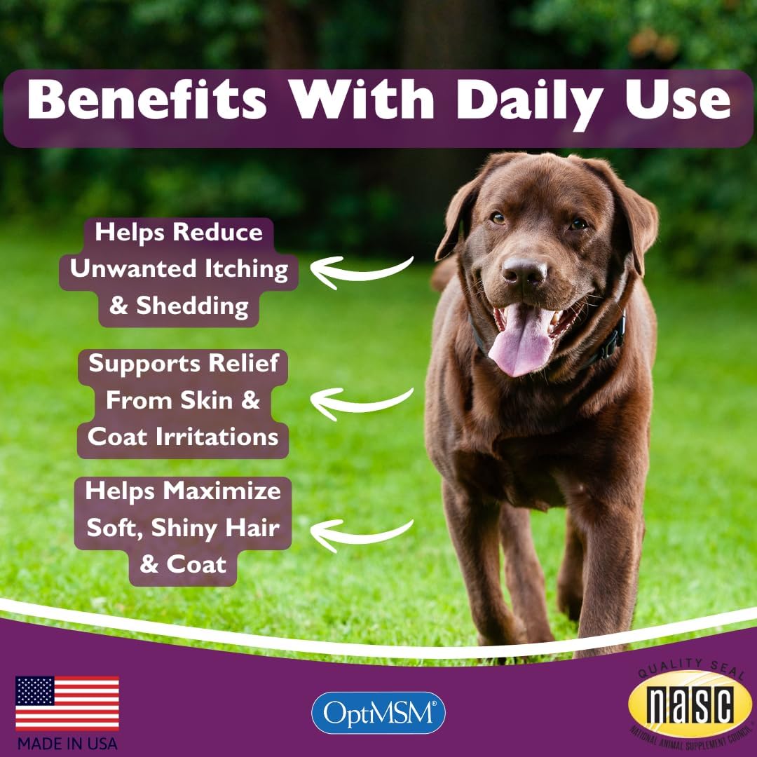 Kala Health PeakTails Suplemento para Piel y Pelaje para Perros – 90 Comprimidos Masticables
