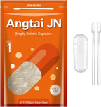 Cápsulas Vacías de Gelatina Tamaño 1 - 1000 uds. Bovino Puro, Halal, Sin Gluten, con Kit de Llenado
