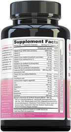 Vitauthority Multivitamin para Mujeres – Complejo Multivitamínico con DIM, Ashwagandha y Ácido Hialurónico
