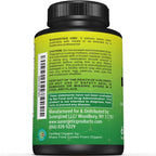 Sunergetic Premium USDA Organic Greens Superfood Tablets – 60 Comprimidos de Superalimentos Verdes Orgánicos