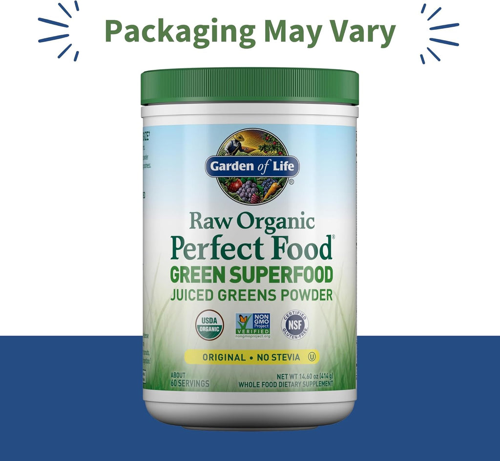 Garden of Life Super Greens Powder Original, 60 porciones