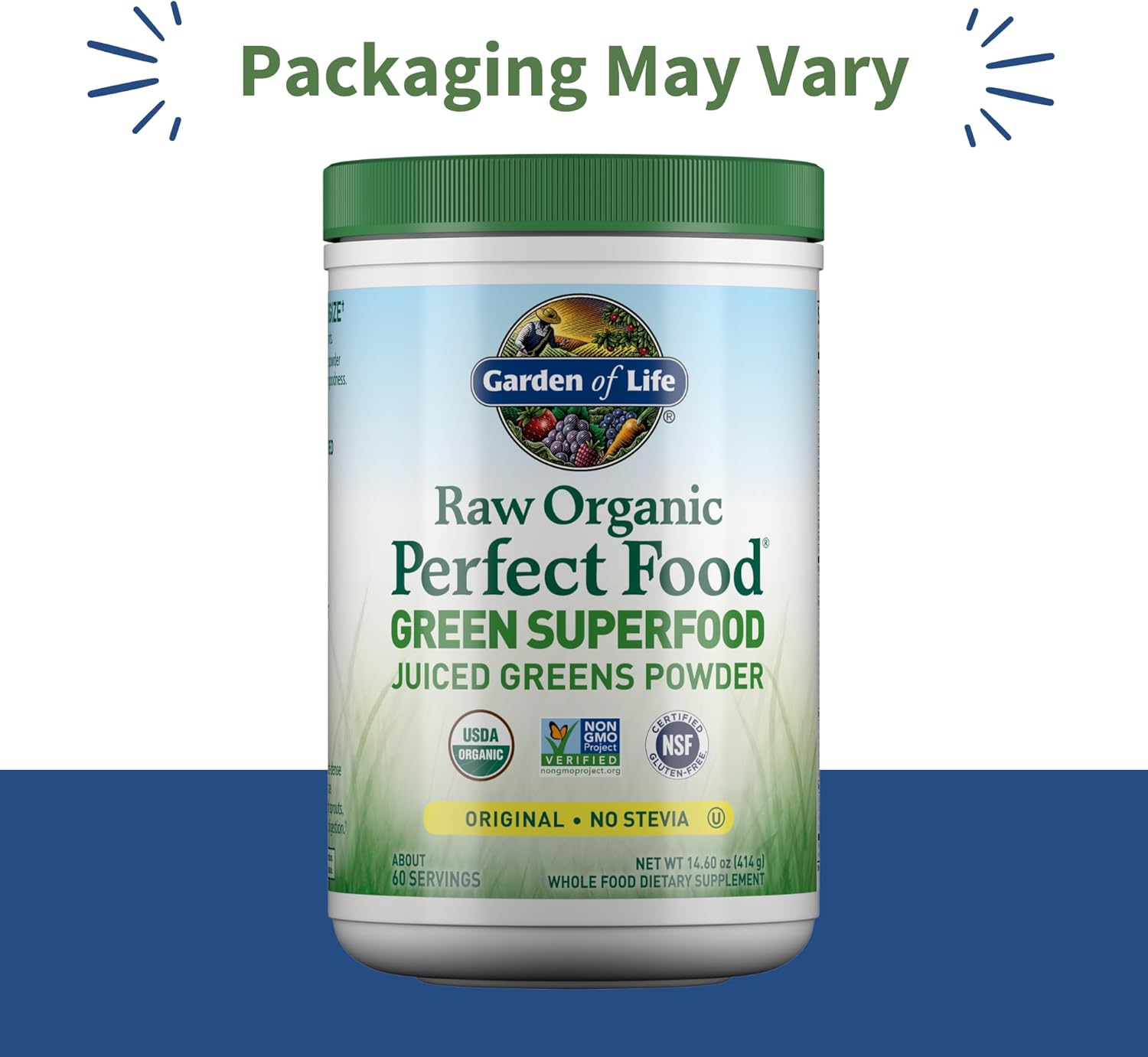 Garden of Life Super Greens Powder Original, 60 porciones