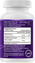 ESTHELIV® Premium Cellular Skin Radiance - 60 Cápsulas Vegetales Blandas