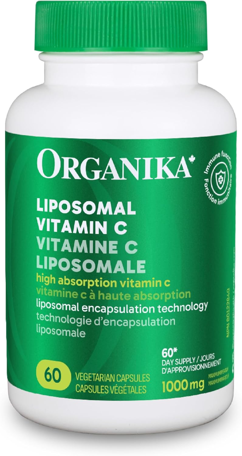 Organika Liposomal Vitamin C, 60 cápsulas