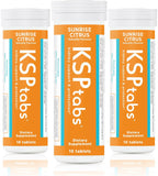 KSPtabs Key Lime - Suplemento natural de hidratación y salud renal, 3 paquetes