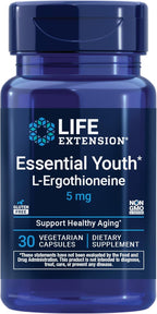 Life Extension Essential Youth L-Ergothioneine – 5 mg – 30 Cápsulas Vegetales