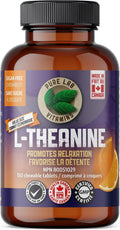 Pure Lab Vitamins - L-Teanina 125mg, 150 Comprimidos Masticables