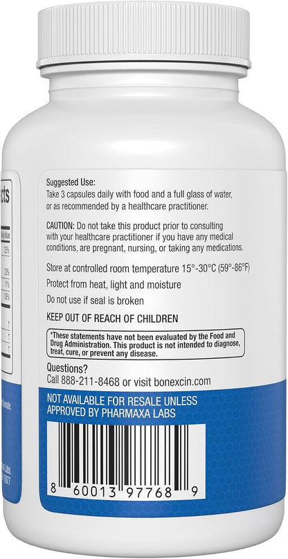 Bonexcin Advanced Bone Support Formula – – El magnesio contribuye al funcionamiento normal de los músculos. – Image 7